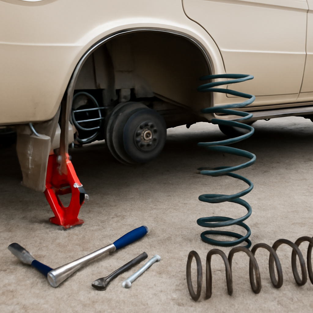 Как заменить задние пружины на ВАЗ 2106 своими руками: пошаговая инструкция и советы