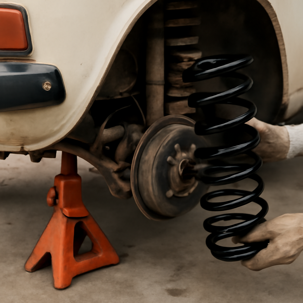 Как выполнить замену задних пружин на ВАЗ 2106 своими руками для повышения комфорта и безопасности