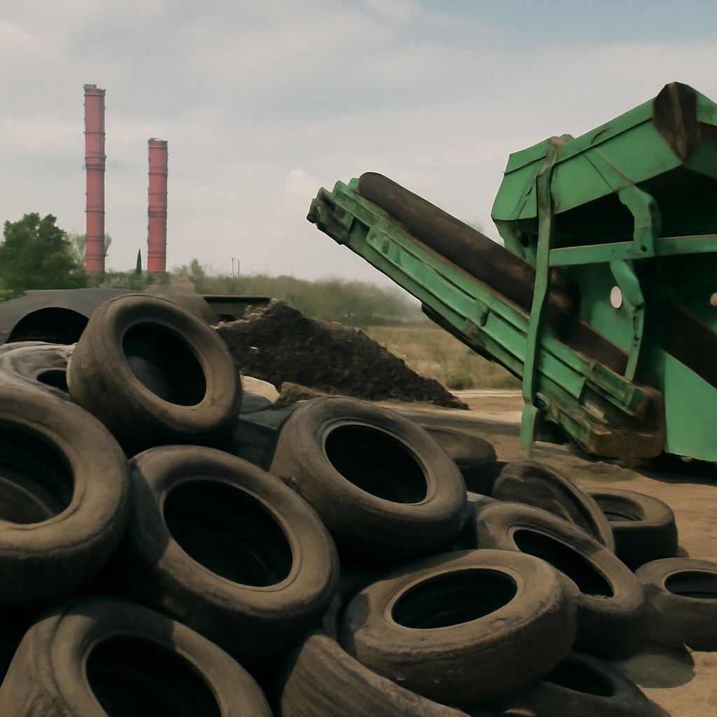 Утилизация и переработка шин в Красноярске: куда сдать старые шины и как правильно утилизировать