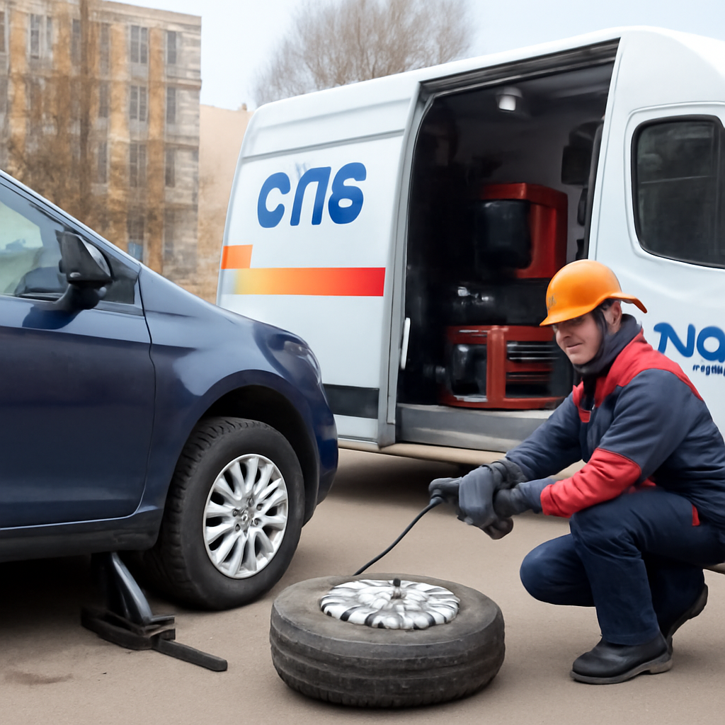Выездной шиномонтаж в Красносельском районе Санкт-Петербурга — быстрый и надежный ремонт шин прямо у вас дома или в дороге