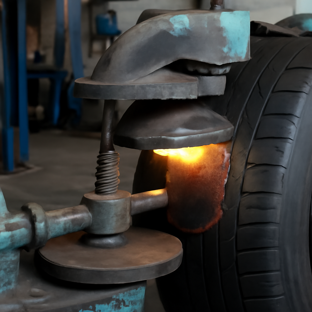 Вулканизация шин в Санкт-Петербурге: быстро и качественно с горячей вулканизацией в СПб