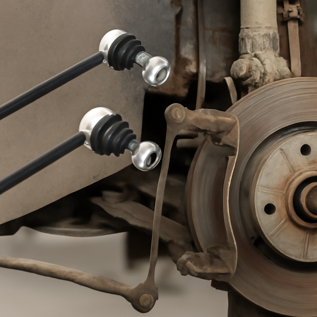 Полное руководство по замене передних стоек стабилизатора на Шкода Октавия А5 для безопасной и эффективной езды