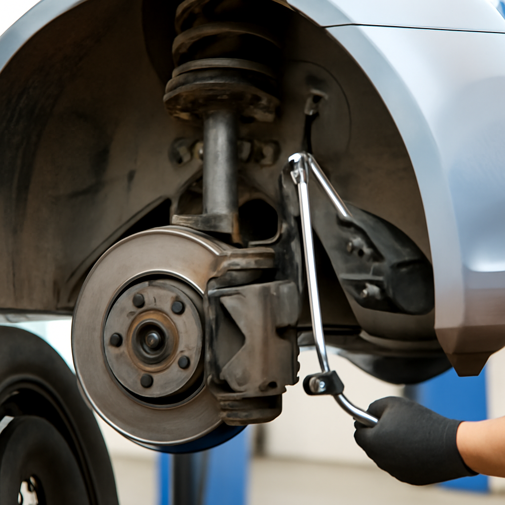 Пошаговая инструкция по замене передних стоек стабилизатора на ŠKODA OCTAVIA A5 для повышения управляемости и комфорта