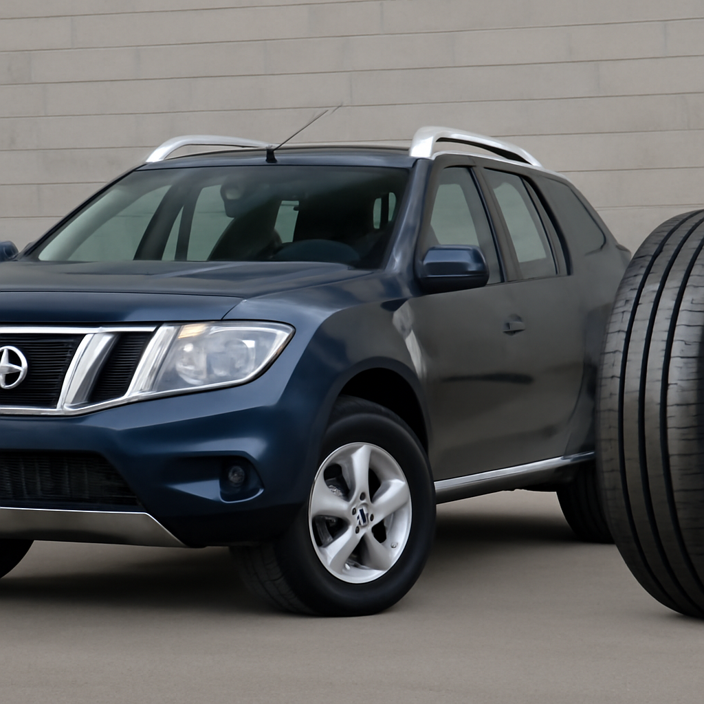 Определение оптимального размера шин для Nissan Terrano: размеры колес и радиус 16 дюймов