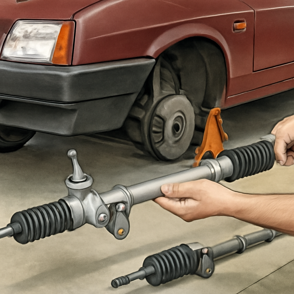 Полное руководство по самостоятельной замене рулевой рейки ВАЗ 2109 и советы по восстановлению рулевого управления