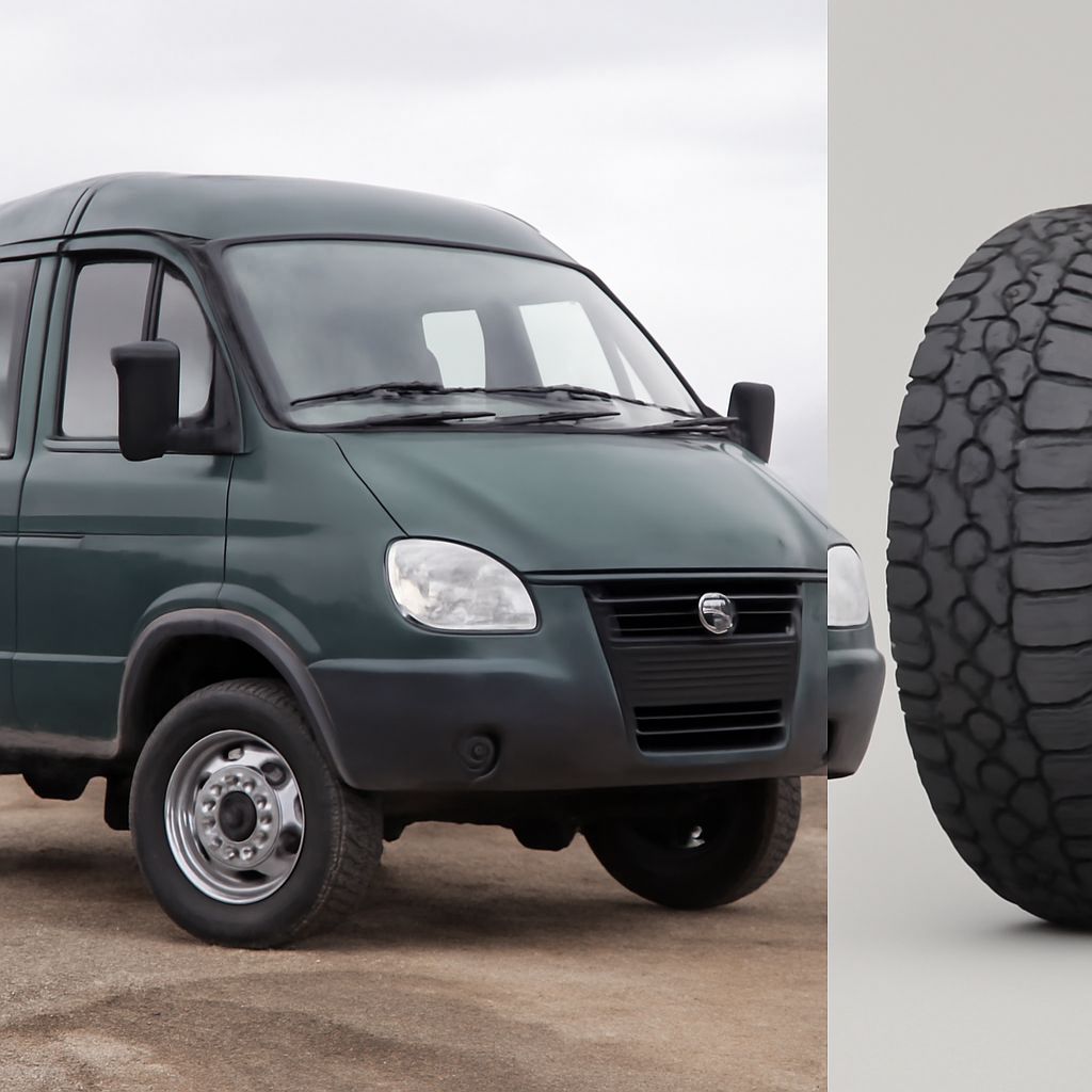 Все о размерах шин для Газели и Соболя: штатные и универсальные варианты для 4х4 и моделей на 16 дюймов