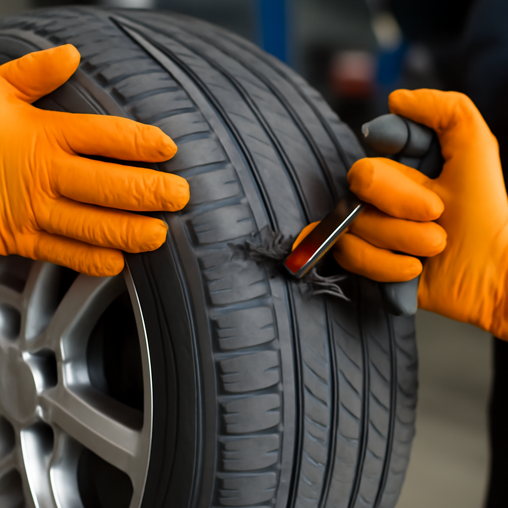 Экспертный ремонт боковых порезов шин в Челябинске: быстро, надежно и доступно