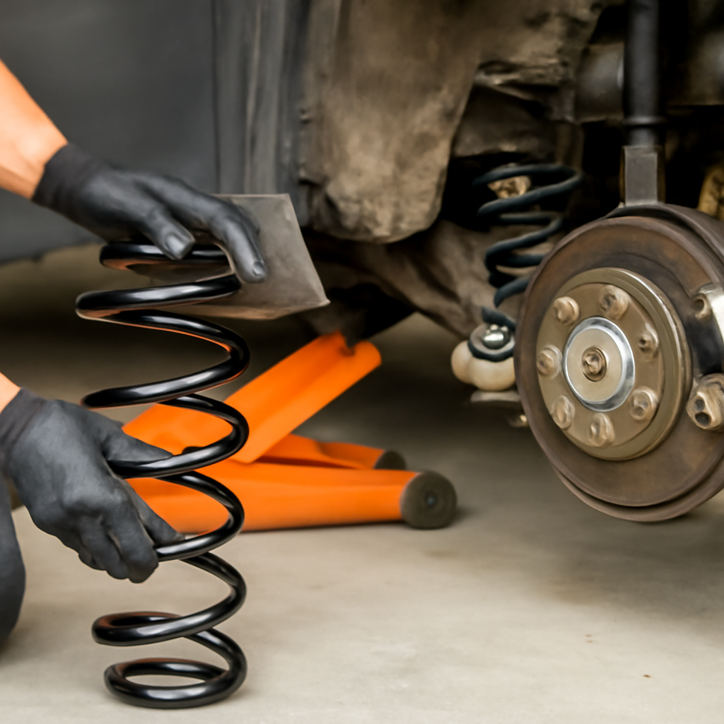 Как правильно заменить задние пружины на Mitsubishi Outlander 3 для безопасной и комфортной езды