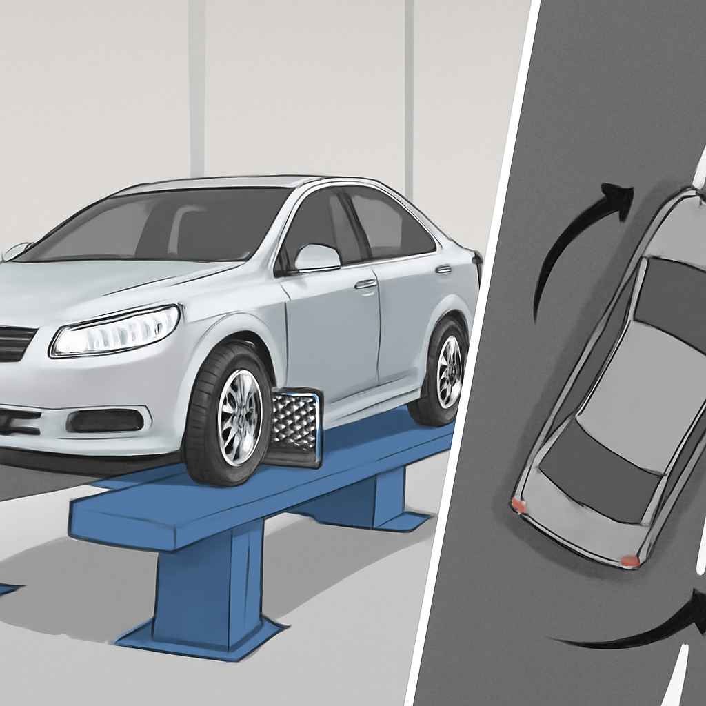 Почему после развала схождения машину тянет вправо и как устранить причины этого поведения
