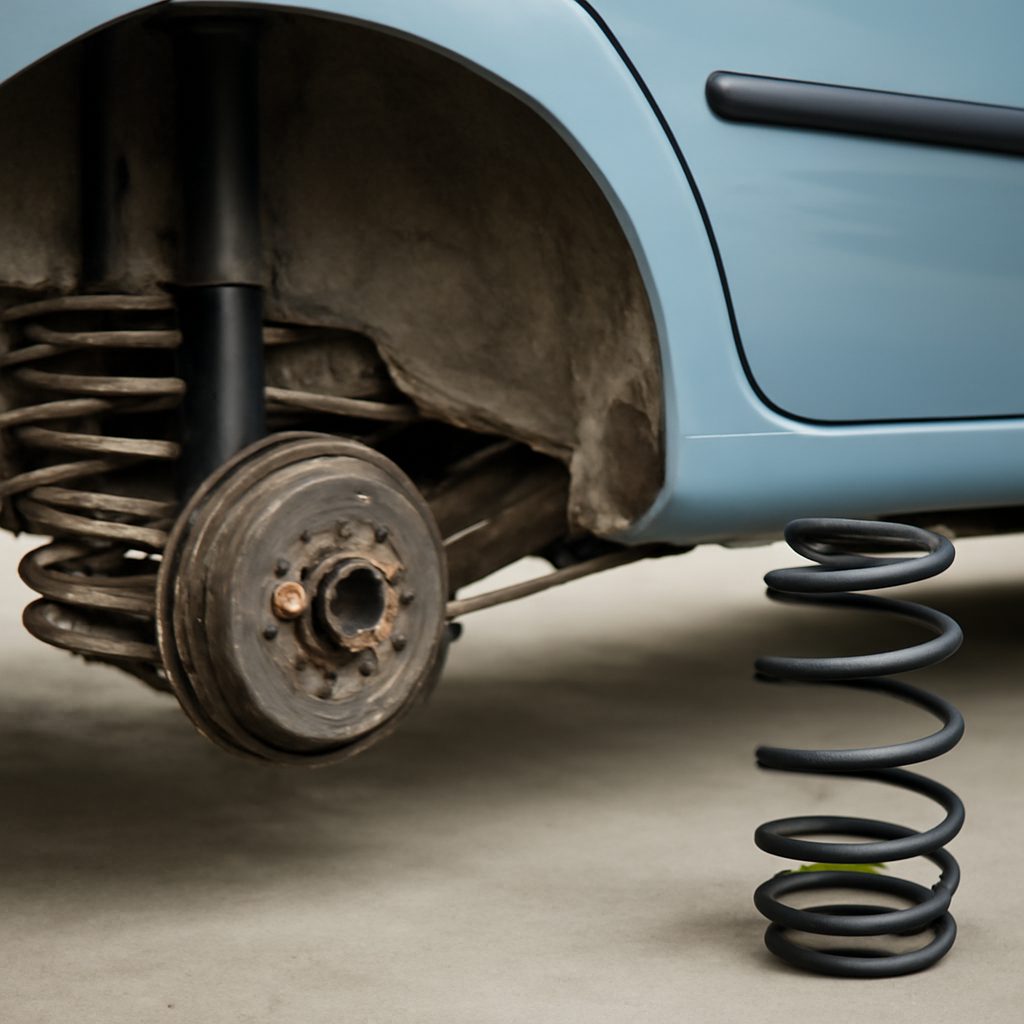 Руководство по замене задних пружин на Калине 1 универсал и стандартной модели