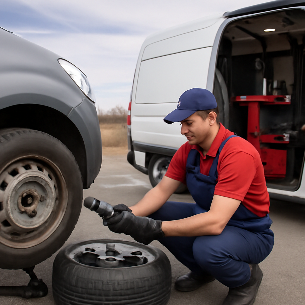 Выездной шиномонтаж в Тамбове круглосуточно: быстро и надежно по телефону