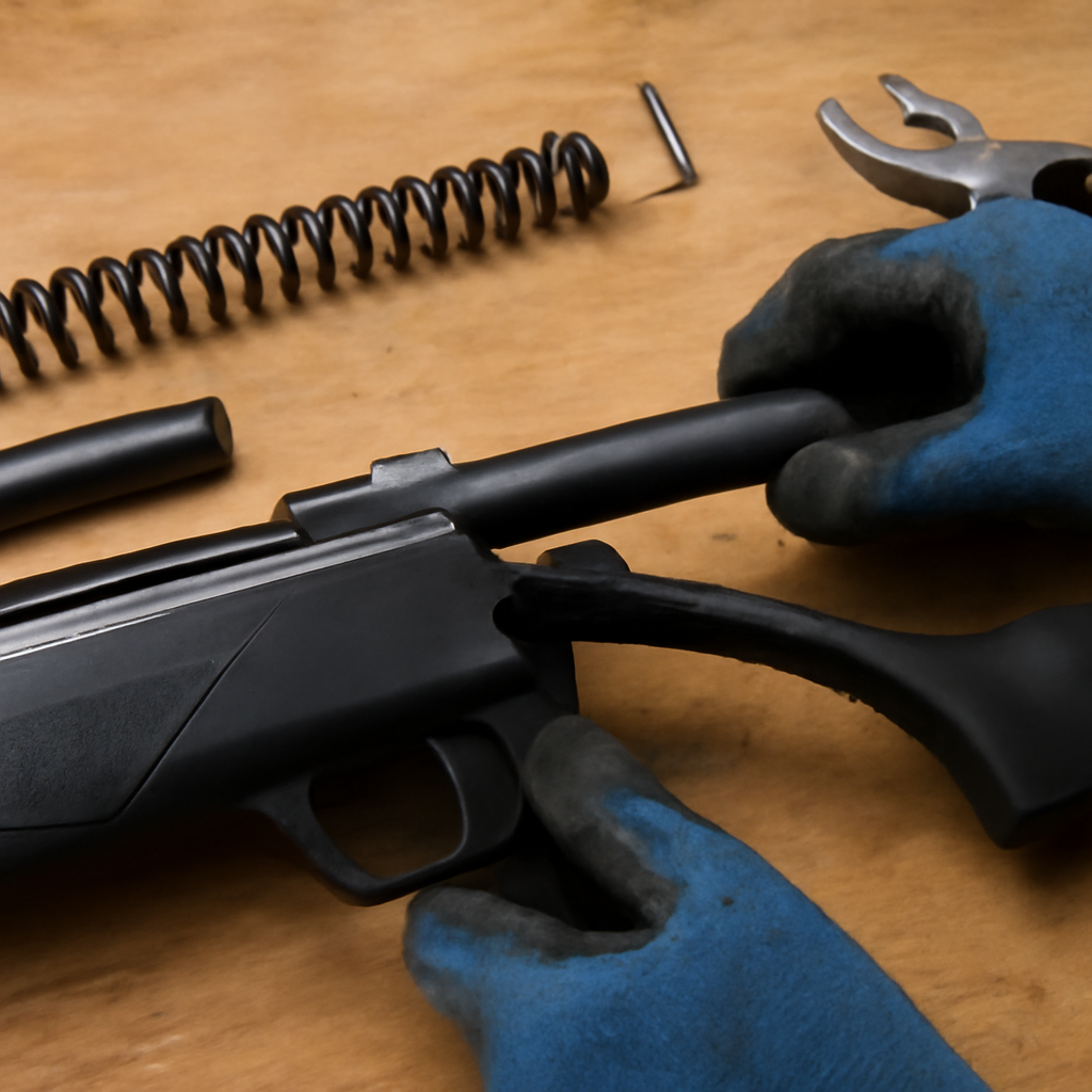 Как правильно заменить газовую пружину на Hatsan 125 для повышения мощности и надежности Вооружение