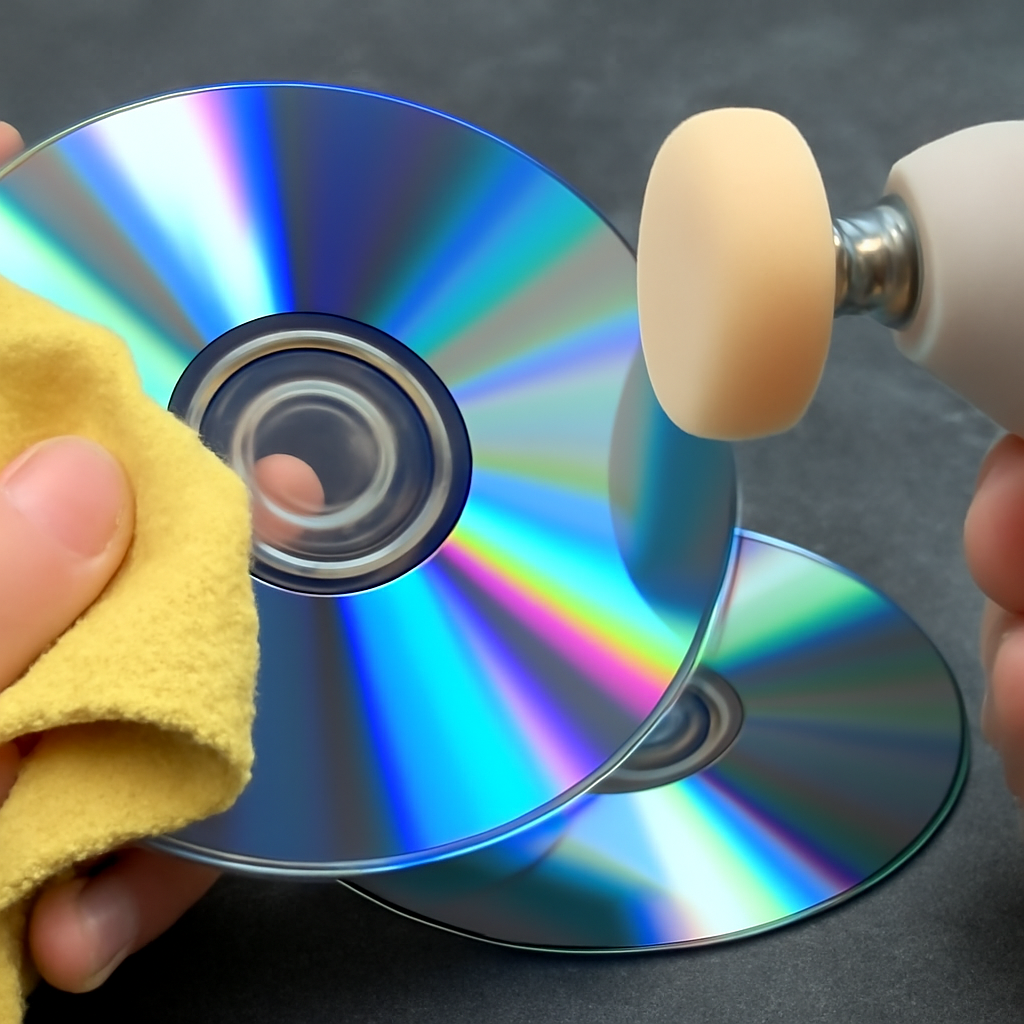 Полировка CD и компакт-дисков: как восстановить яркость и качество звука домашних способов