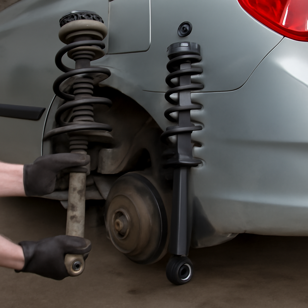 Как правильно заменить задние стойки на Hyundai Accent Тагаз для безопасной и комфортной езды