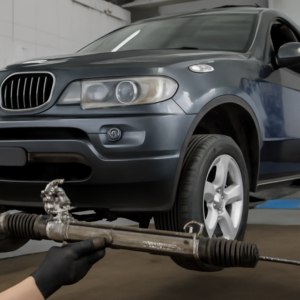 Замена и ремонт рулевой рейки BMW X5 E53: пошаговое руководство и советы по обслуживанию