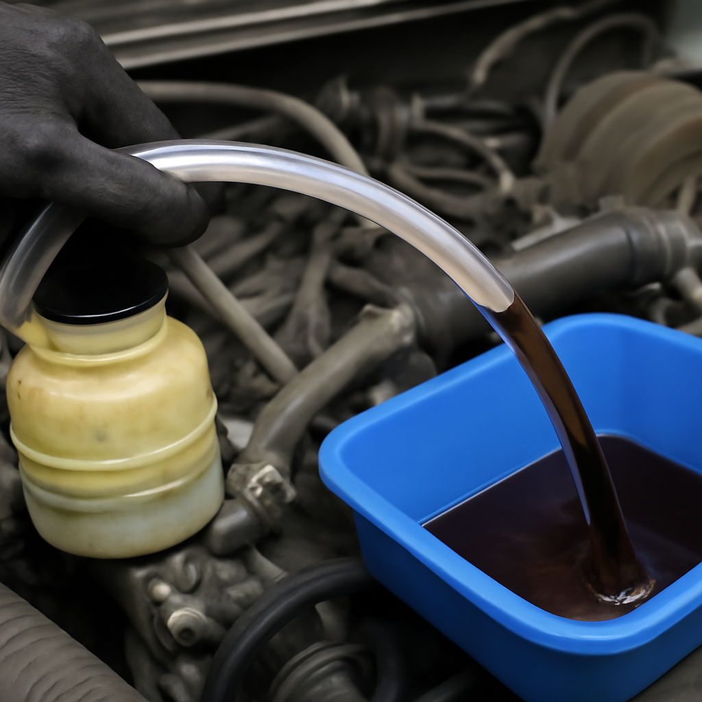 Как правильно промывать гидроусилитель руля при замене жидкости или масла для обеспечения его надежной работы