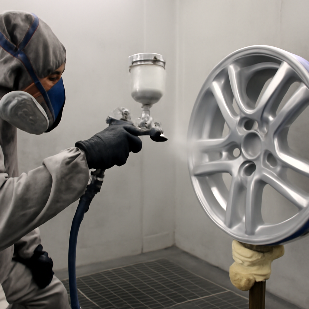 Покраска и порошковая покраска литых дисков в Рязани — цена и лучшие услуги по окраске дисков