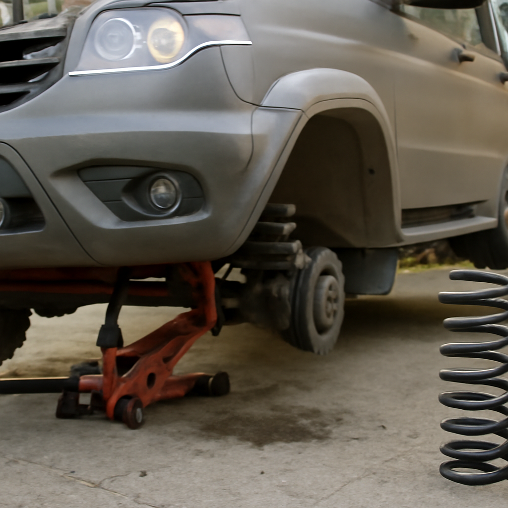 Замена передних пружин уаз патриот своими руками: пошаговая инструкция по замене и советы для комфортной эксплуатации