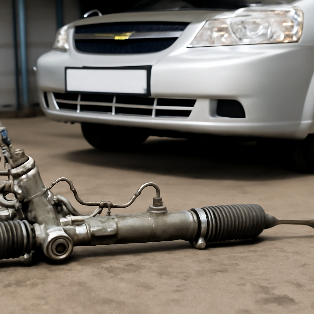 Полное руководство по замене рулевой рейки Chevrolet Lacetti и Chevrolet Lacetti Hatchback с двигателем 1.6