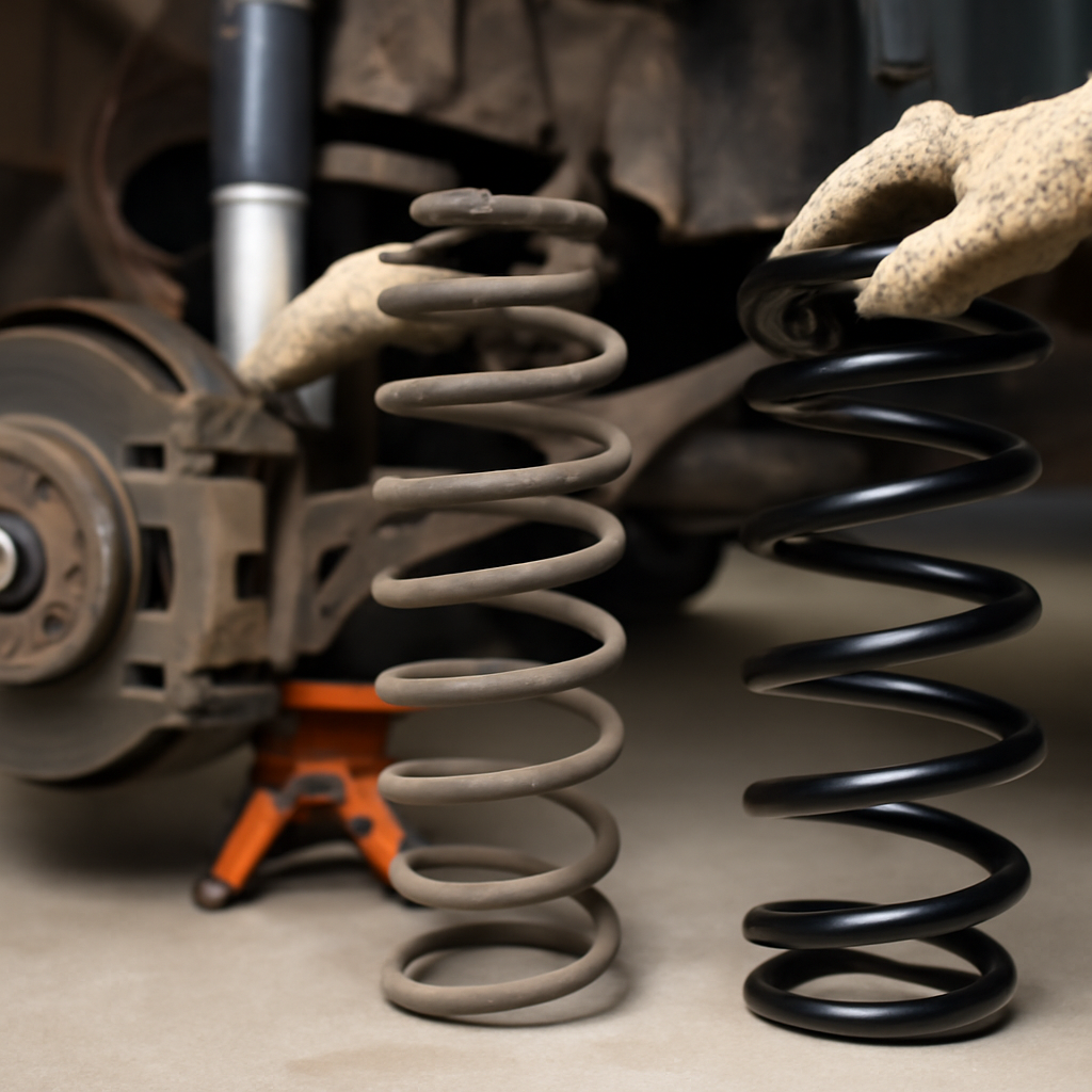 Как правильно заменить передние пружины на УАЗ Патриот своими руками для повышения комфорта и безопасности