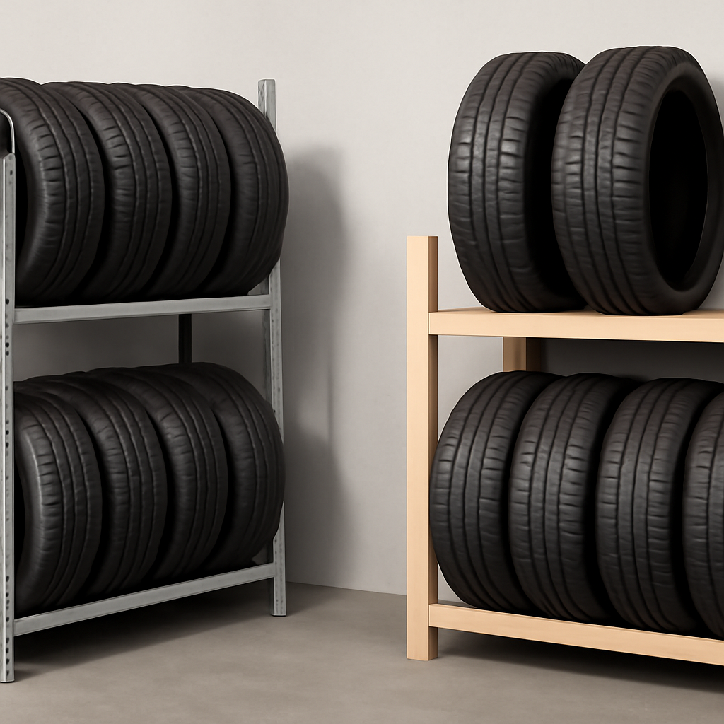Как сделать стеллаж, полку или стойку для хранения шин своими руками: пошаговая инструкция