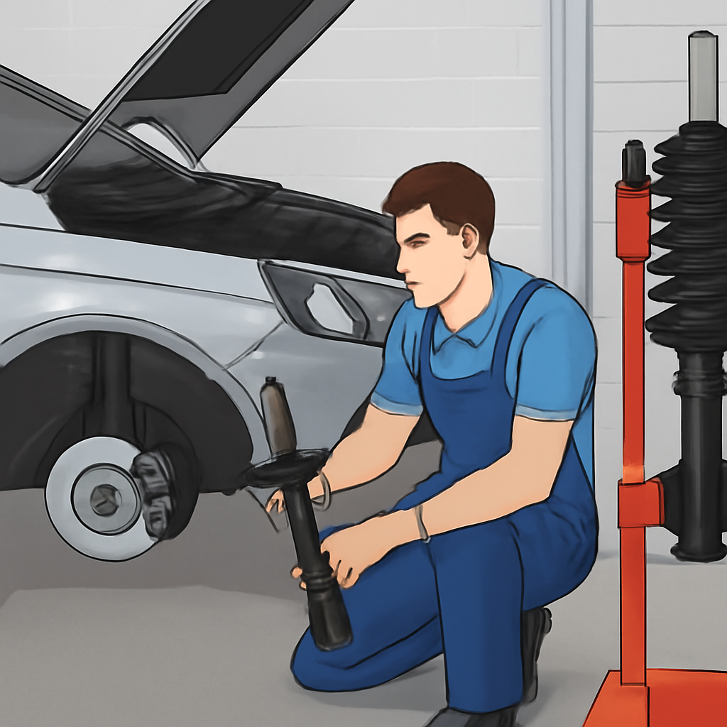 Пошаговое руководство по замене передних стоек и амортизаторов на Лада Веста для безопасной и эффективной эксплуатации