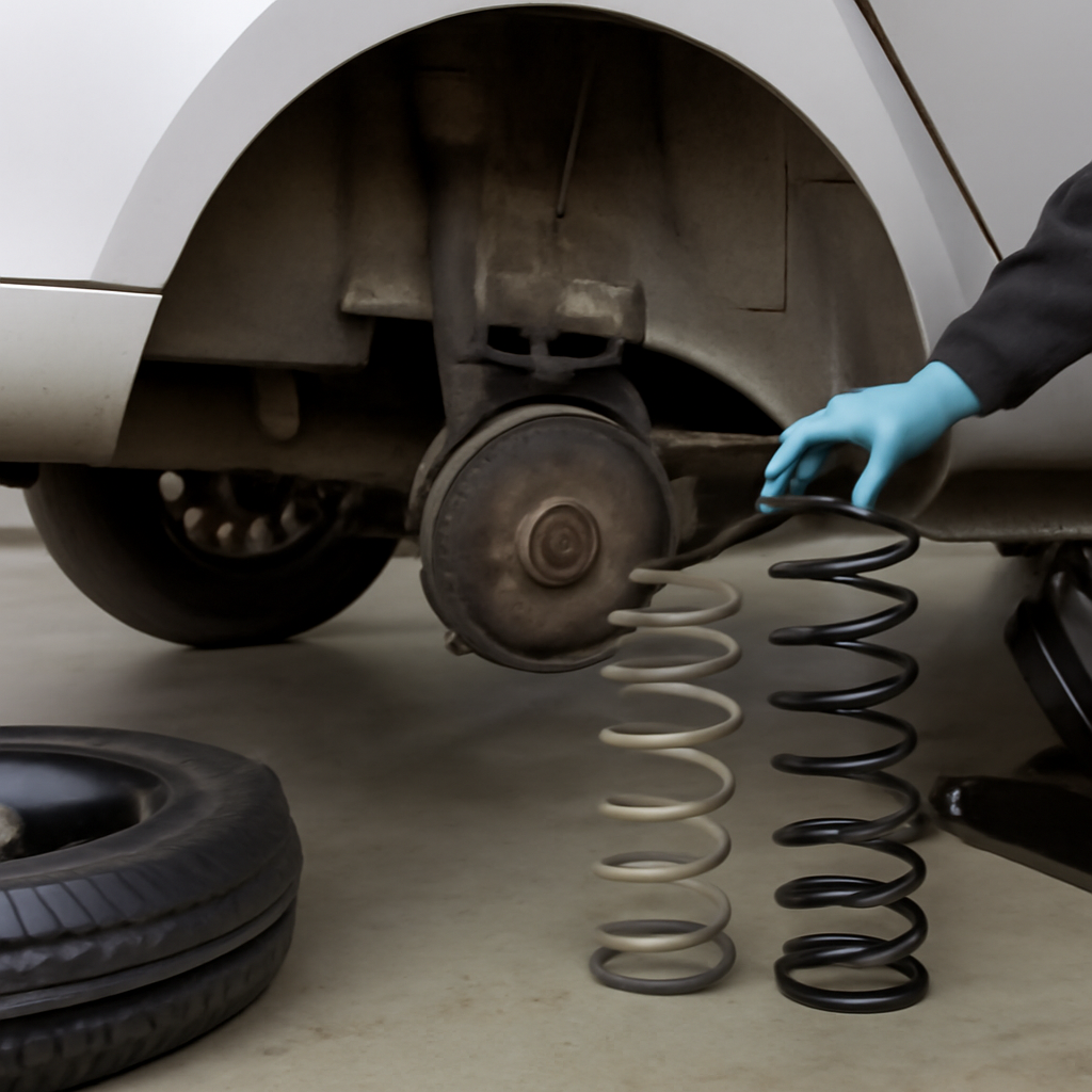 Замена задних пружин на Рено Логан 1: пошаговое руководство по обновлению задней подвески