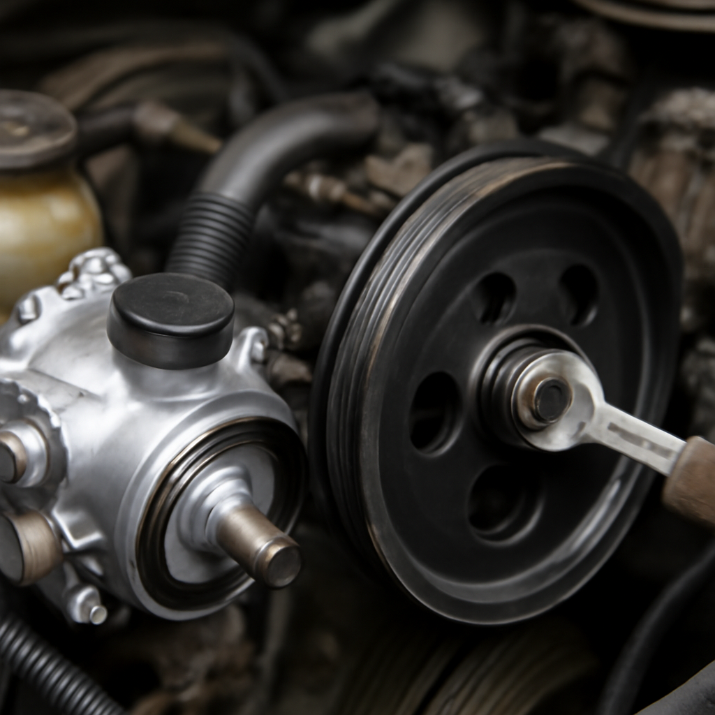 После замены насоса гидроусилителя руля проблемы с тяжестью руля: причины и решения