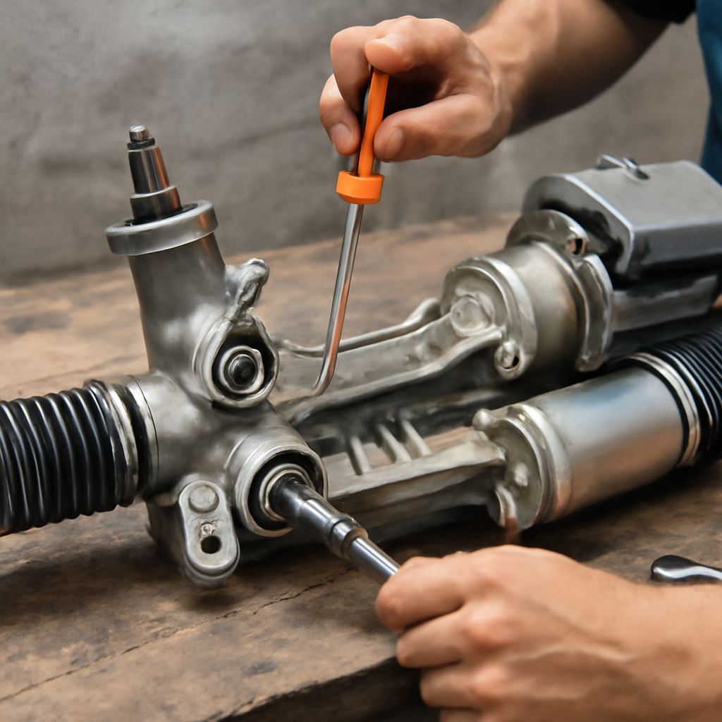 Как своими руками выполнить ремонт рулевой рейки Гранта с электроусилителем и восстановить её рабочее состояние