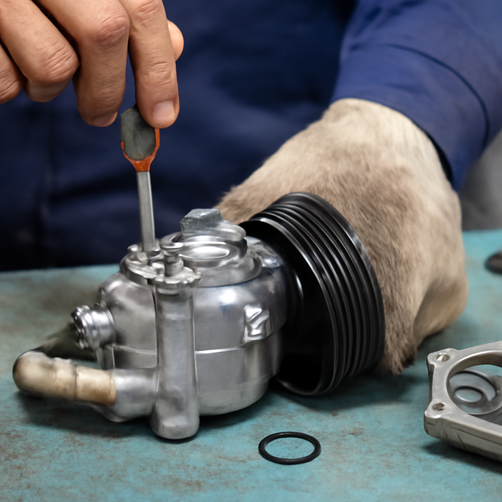 Комплексный ремонт насоса рулевого управления для Ford Focus 2 1.6: восстановление работоспособности гидроусилителя руля