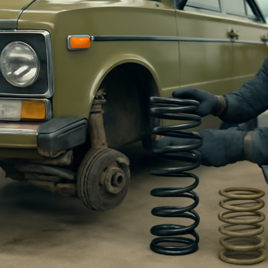 Замена передних пружин ВАЗ 2106 своими руками: пошаговая инструкция и советы мастеров