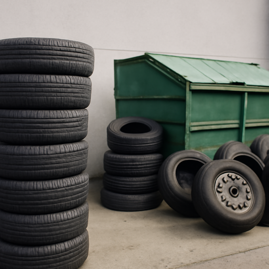 Где принимают автомобильные покрышки и как найти пункты приема автопокрышек для экологически безопасной утилизации