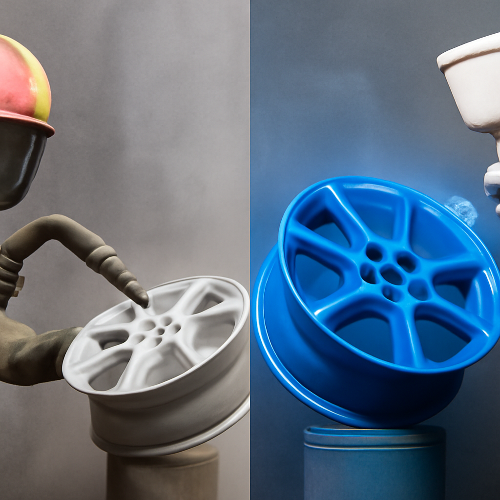 Пескоструй и покраска дисков: как правильно обновить и защитить автомобильные диски с помощью пескоструйной покраски