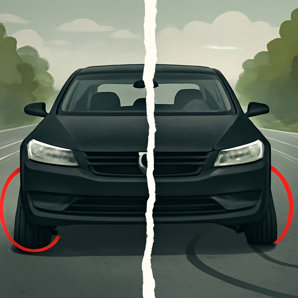 Основные признаки неправильного схода развала колес и их влияние на безопасность автомобиля