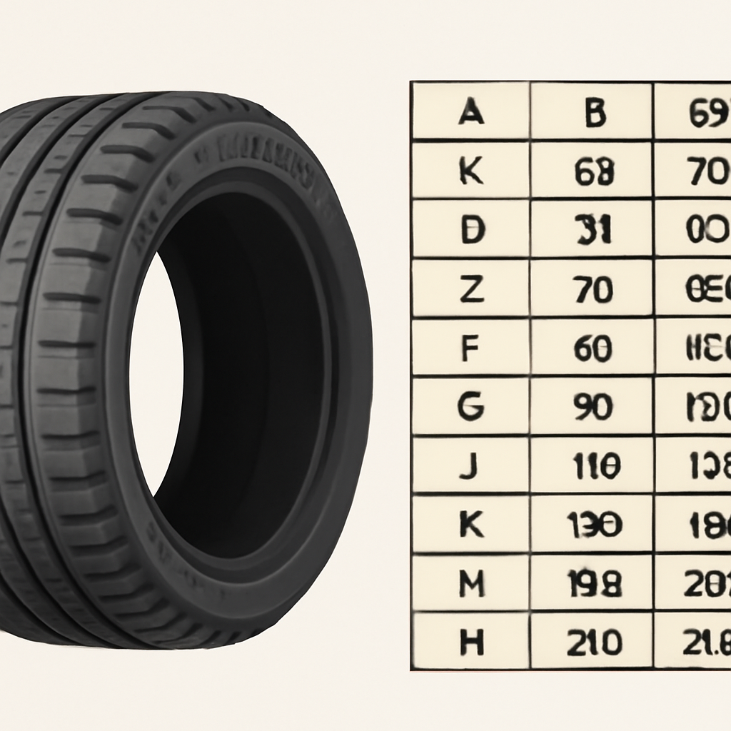 Что означает индекс скорости на шинах: таблица расшифровки и особенности маркировки для легковых автомобилей