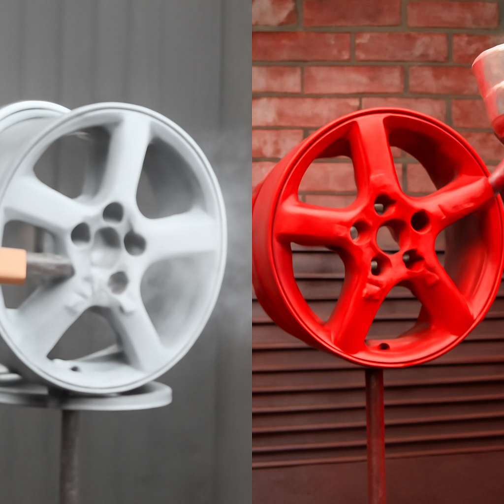 Покраска дисков в Кирове: адреса, цены и преимущества порошковой покраски колес
