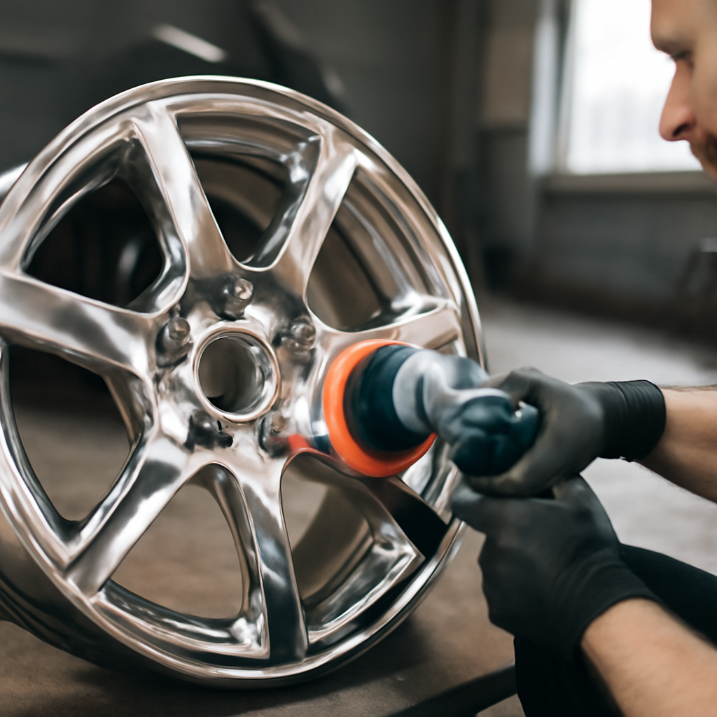 Полировка дисков автомобиля в Москве: лучшие технологии для сверкающих литых и колесных дисков