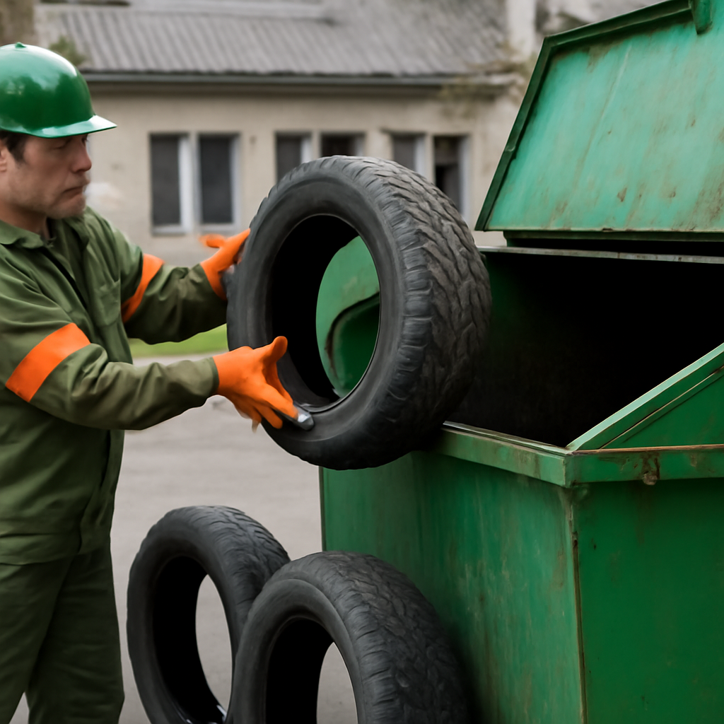 Эффективные методы утилизации автомобильных шин в бюджетных учреждениях с учетом экологических требований