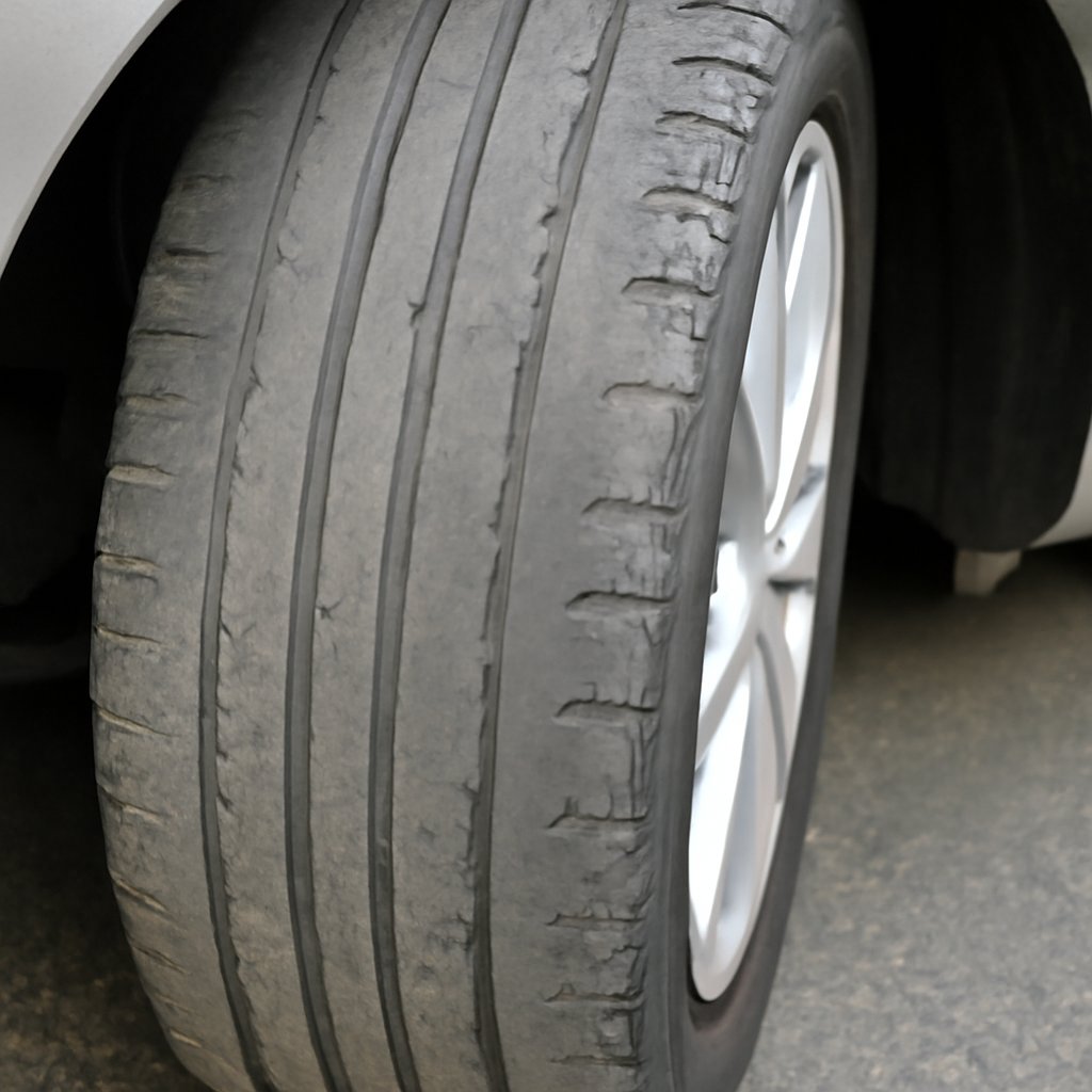 Причины износа протектора легковой шины и особенности износа автошин