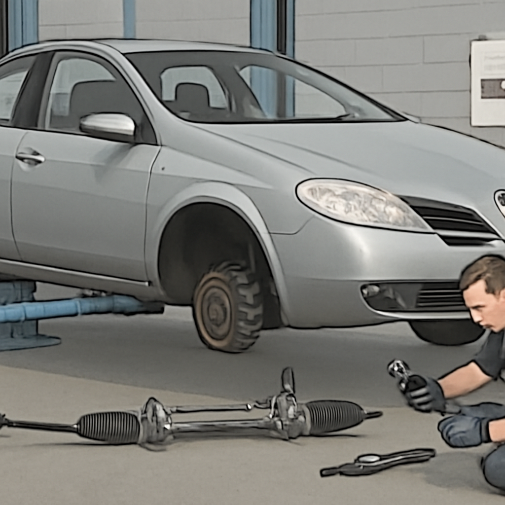 Замена рулевой рейки Nissan Primera P12: пошаговая инструкция и советы по ремонту