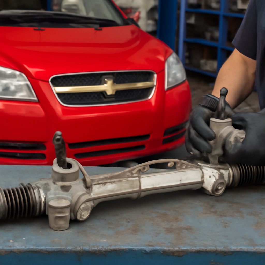 Пошаговое руководство по ремонту рулевой рейки Chevrolet Aveo T250 для восстановления точности управления