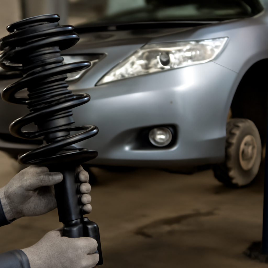 Полное руководство по замене передних стоек на Toyota Камри 40 для обеспечения безопасности и комфорта вождения
