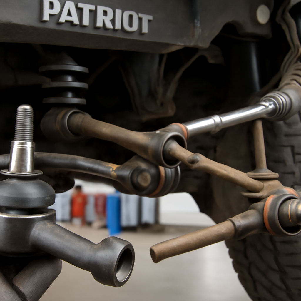 Быстрая и надежная замена рулевых наконечников и тяг УАЗ Патриот 2019 года для обеспечения безопасности и комфортной езды