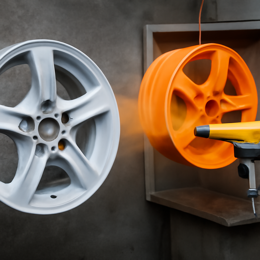 Покраска дисков в Донецке: порошковая обработка и профессиональные услуги в ДНР