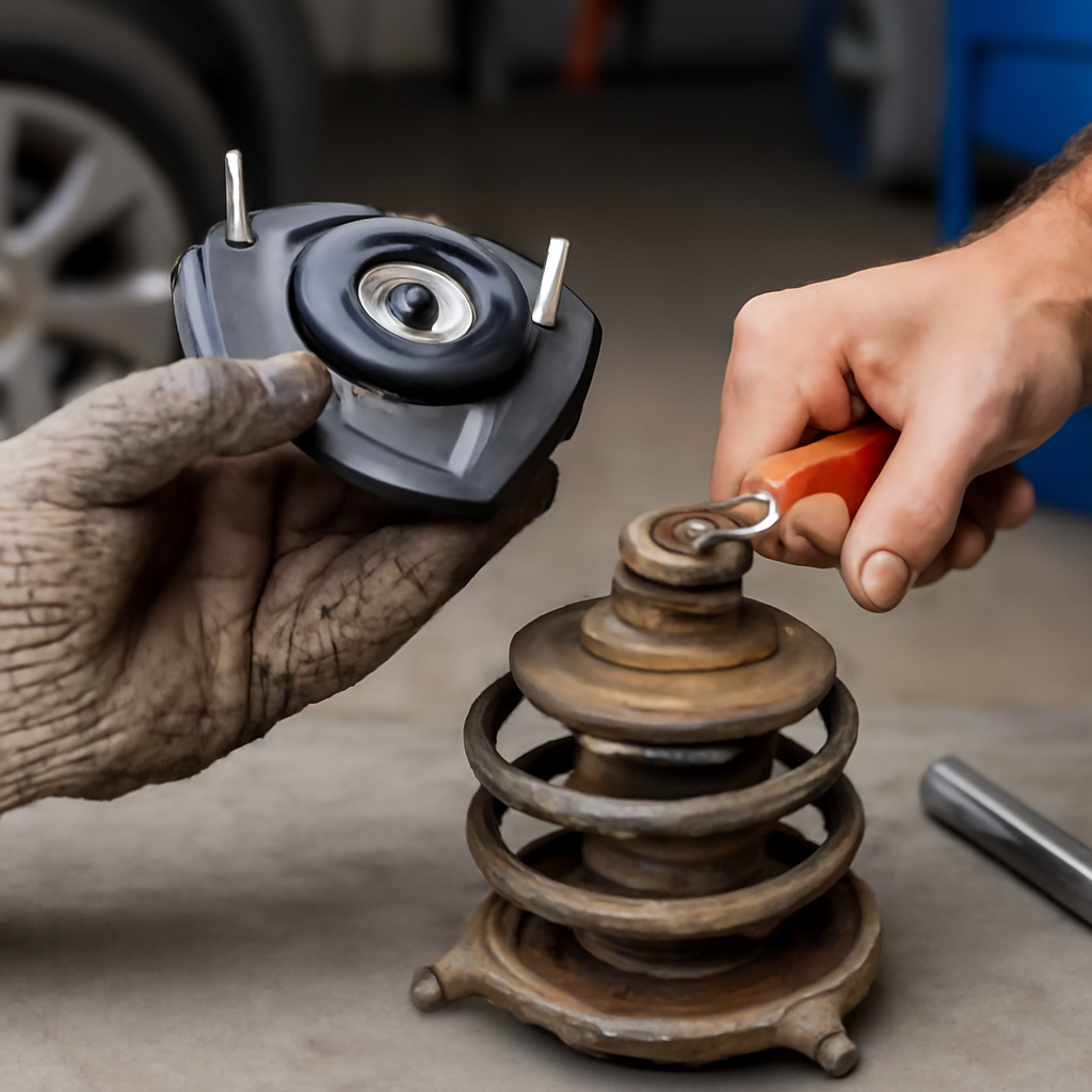 Как правильно заменить опору стойки амортизатора: пошаговое руководство для надежной автофиксации