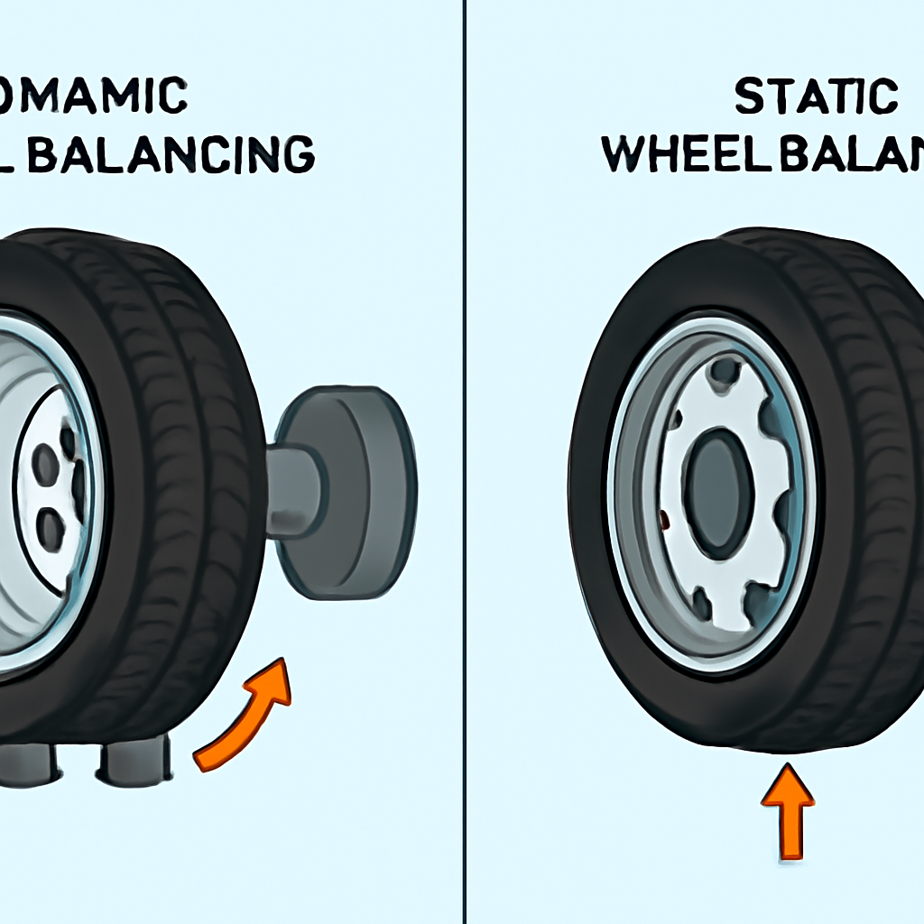 Все виды балансировки колес: разница между динамической и статической балансировкой для безопасной и комфортной езды